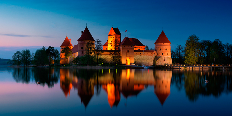 Тракайський замок Литва